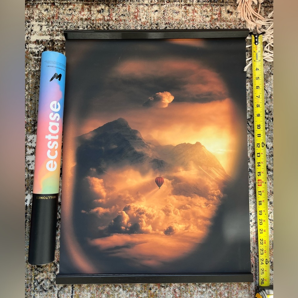 Ecstase “Dream Flight” Canvas Augmented Reality - with frame